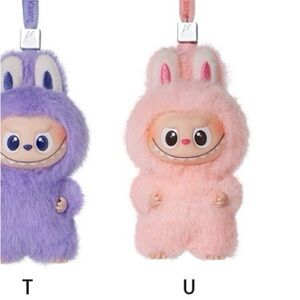 POP MART Vinyl Plush Pendant, Pin for Love Labubu, U